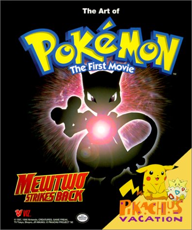 Book cover for The Art of Pokemon the First Movie