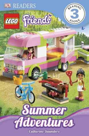 Book cover for DK Readers L3: LEGO Friends: Summer Adventures