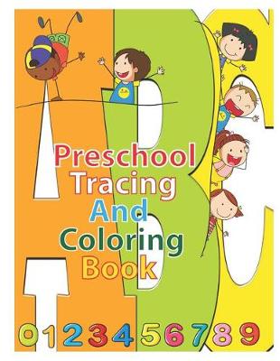 Book cover for Preschool Tracing and Coloring Book