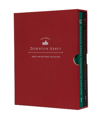 Book cover for The Official Downton Abbey Night and Day Book Collection (Cocktails & Tea)