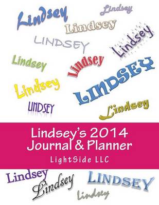 Book cover for Lindsey's 2014 Journal & Planner