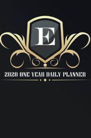 Cover of E - 2020 One Year Daily Planner