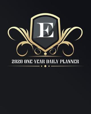 Cover of E - 2020 One Year Daily Planner