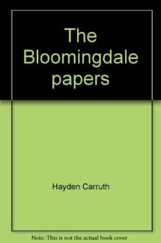 Cover of The Bloomingdale Papers