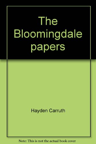 Book cover for The Bloomingdale Papers