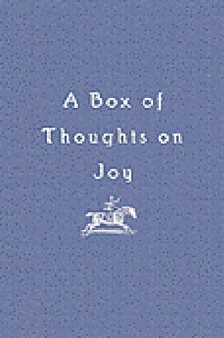 Cover of Box of Thoughts on Joy