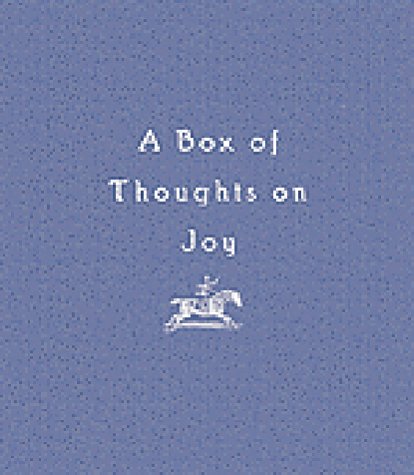 Book cover for Box of Thoughts on Joy