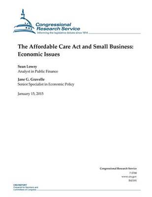 Book cover for The Affordable Care Act and Small Business