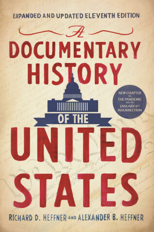 Book cover for A Documentary History Of The United States