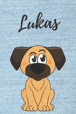 Book cover for Lukas Hund-Malbuch / Notizbuch / Tagebuch