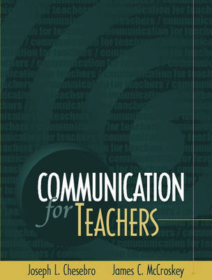 Book cover for Communication for Teachers