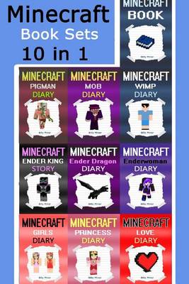 Book cover for Minecraft Book Sets