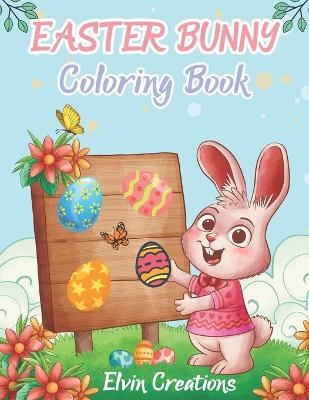 Book cover for Easter Bunny Coloring Book