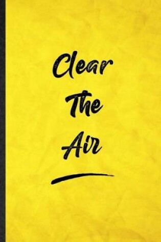 Cover of Clear The Air