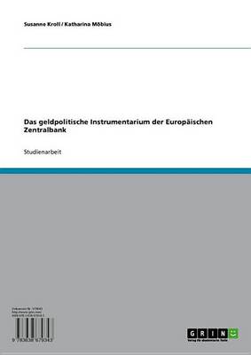 Book cover for Das Geldpolitische Instrumentarium Der Europaischen Zentralbank