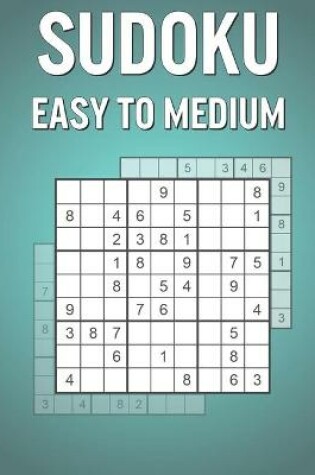 Cover of Sudoku Easy To Medium