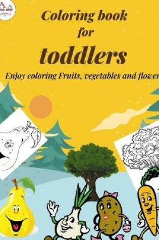 Cover of coloring book for toddlers