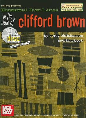 Cover of Essential Jazz Lines in the Style of Clifford Brown