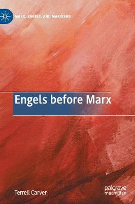 Book cover for Engels before Marx