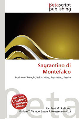 Cover of Sagrantino Di Montefalco