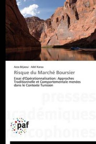 Cover of Risque Du Marche Boursier