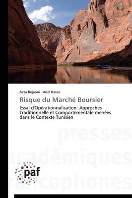 Book cover for Risque Du Marche Boursier