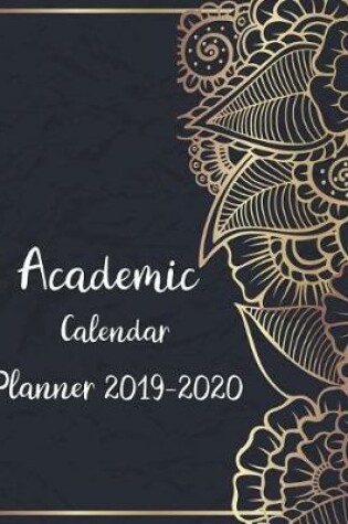 Cover of Academic Calendar Planner 2019-2020