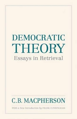 Book cover for Democratic Theory