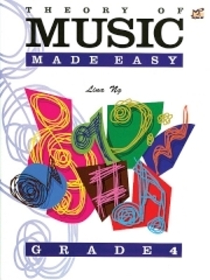 Book cover for Theory of Music Made Easy. Grade 4