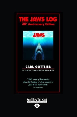 Book cover for The Jaws Log