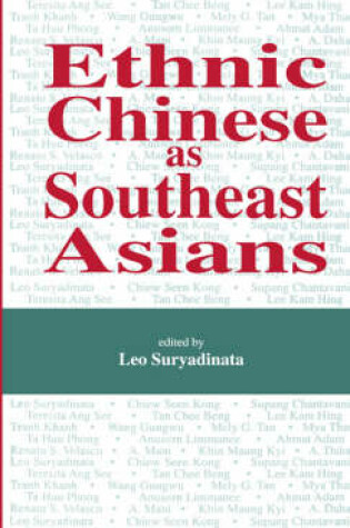 Cover of Ethnic Chinese As Southeast Asians