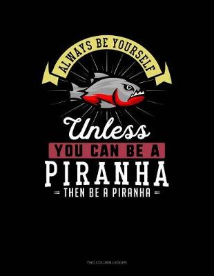 Book cover for Always Be Yourself Unless You Can Be a Piranha Then Be a Piranha