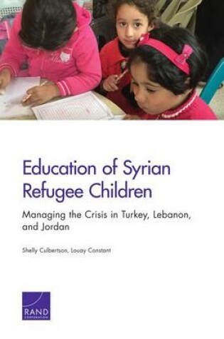 Cover of Education of Syrian Refugee Children