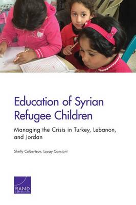 Book cover for Education of Syrian Refugee Children
