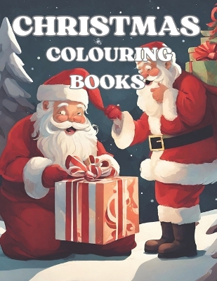 Book cover for Christmas Coloring Book