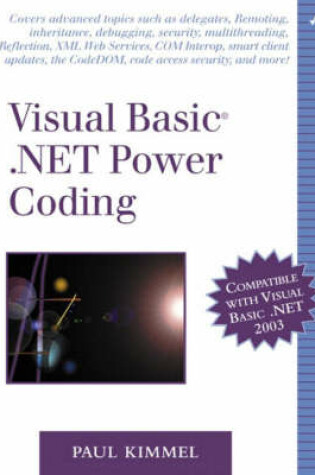 Cover of Visual Basic® .NET Power Coding