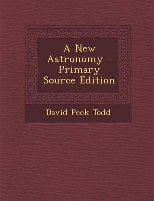 Book cover for New Astronomy