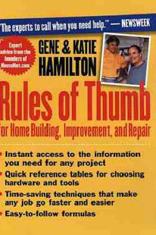 Cover of Rules of Thumb for Home Building