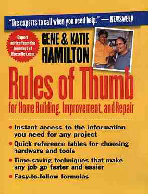 Book cover for Rules of Thumb for Home Building