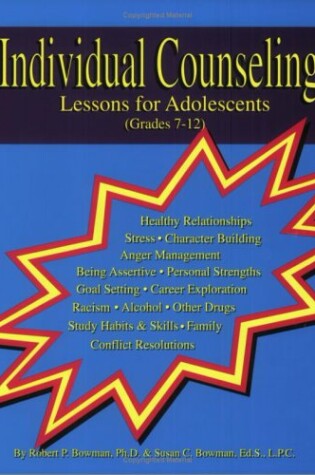 Cover of Individual Counseling Lessons for Adolescents