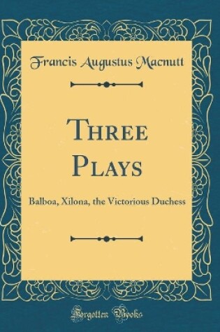 Cover of Three Plays