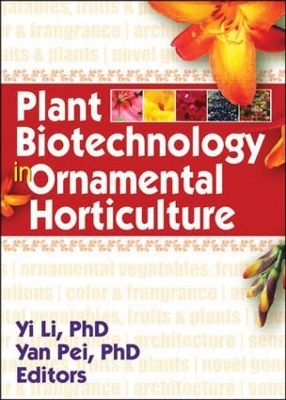 Book cover for Plant Biotechnology in Ornamental Horticulture