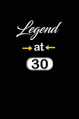 Book cover for legend at 30