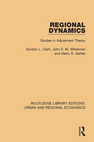 Cover of Regional Dynamics