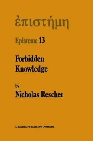 Cover of Forbidden Knowledge