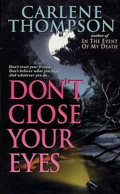 Book cover for Don't Close Your Eyes