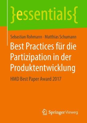 Book cover for Best Practices für die Partizipation in der Produktentwicklung