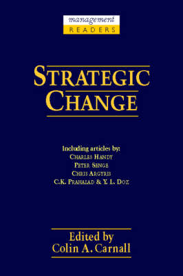 Book cover for Strategic Change