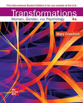 Book cover for Transformations: Women Gender and Psychology ISE