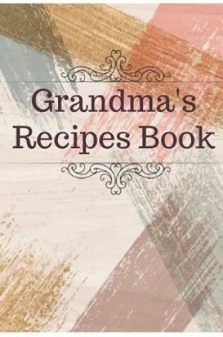 Cover of Grandma's Recipes Book